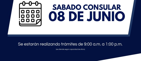 Sábado Consular este 8 de junio de 2024 en el Consulado de Colombia en Miami